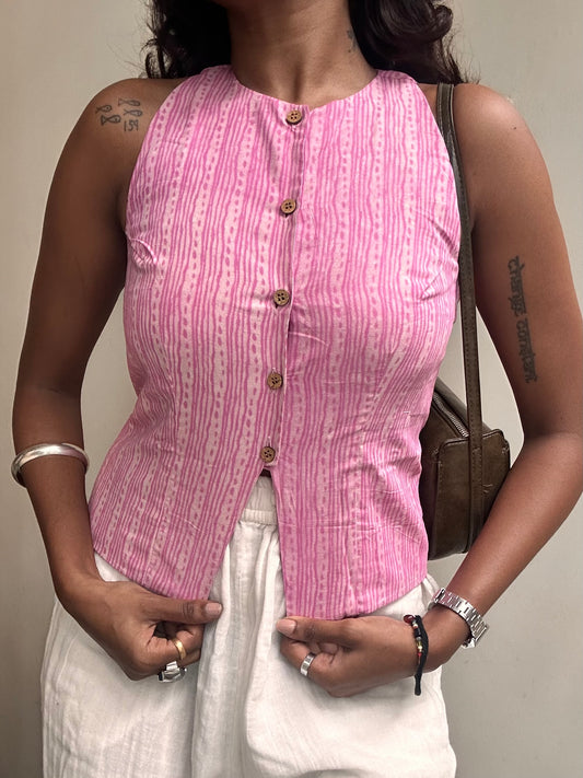 Naira: Pink Batik
