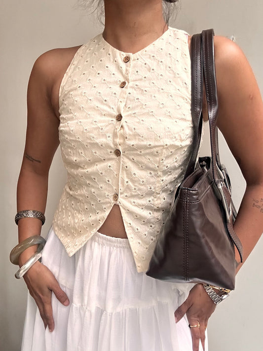 Naira: Off White Jacoba