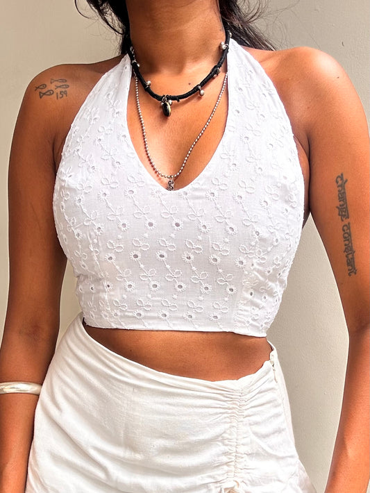 Heather: White Jacoba Ajrakh