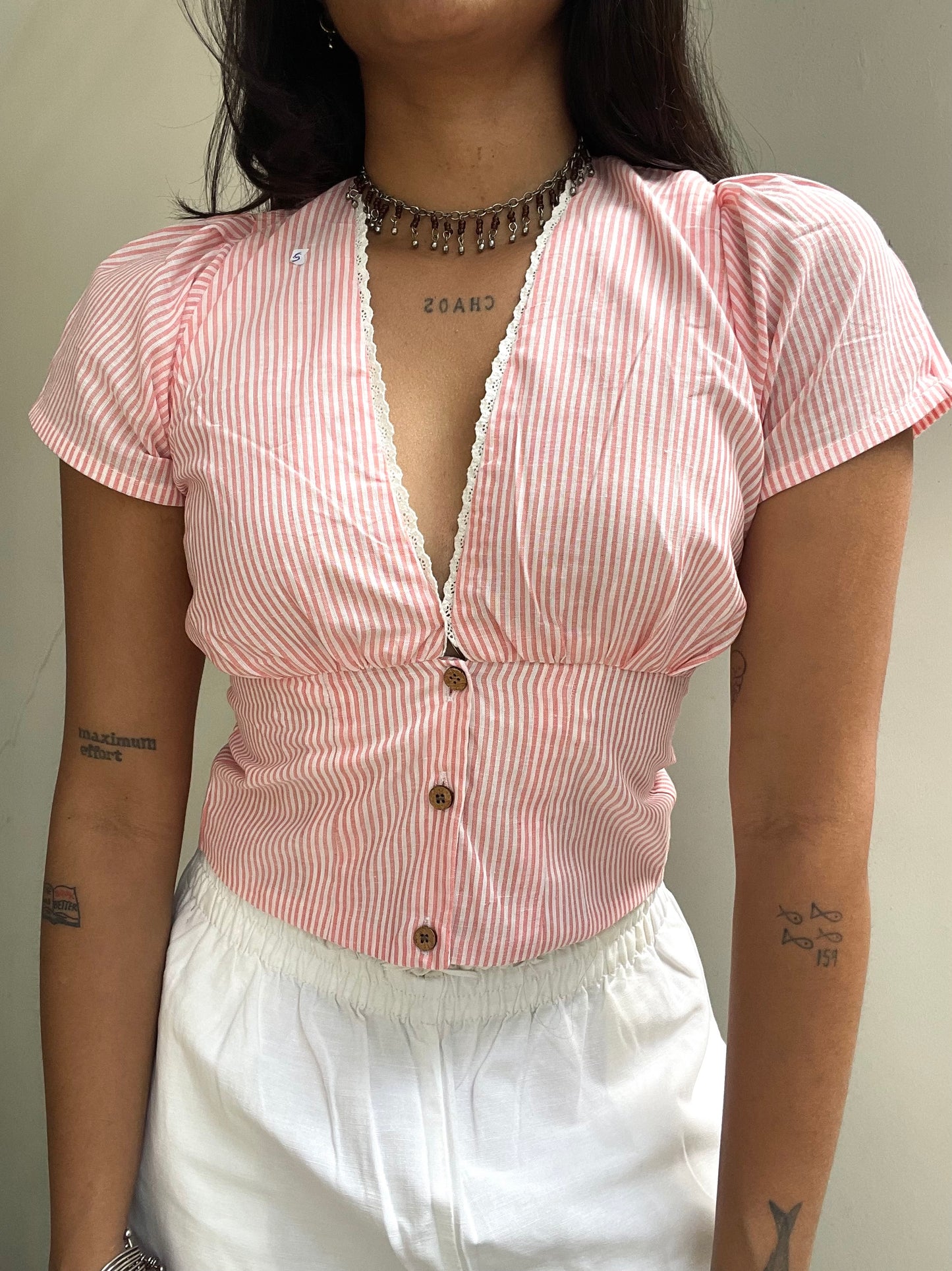 Isha: Pink Striped