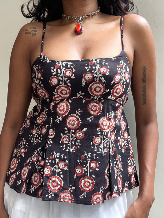 Delicia: Black Block Print