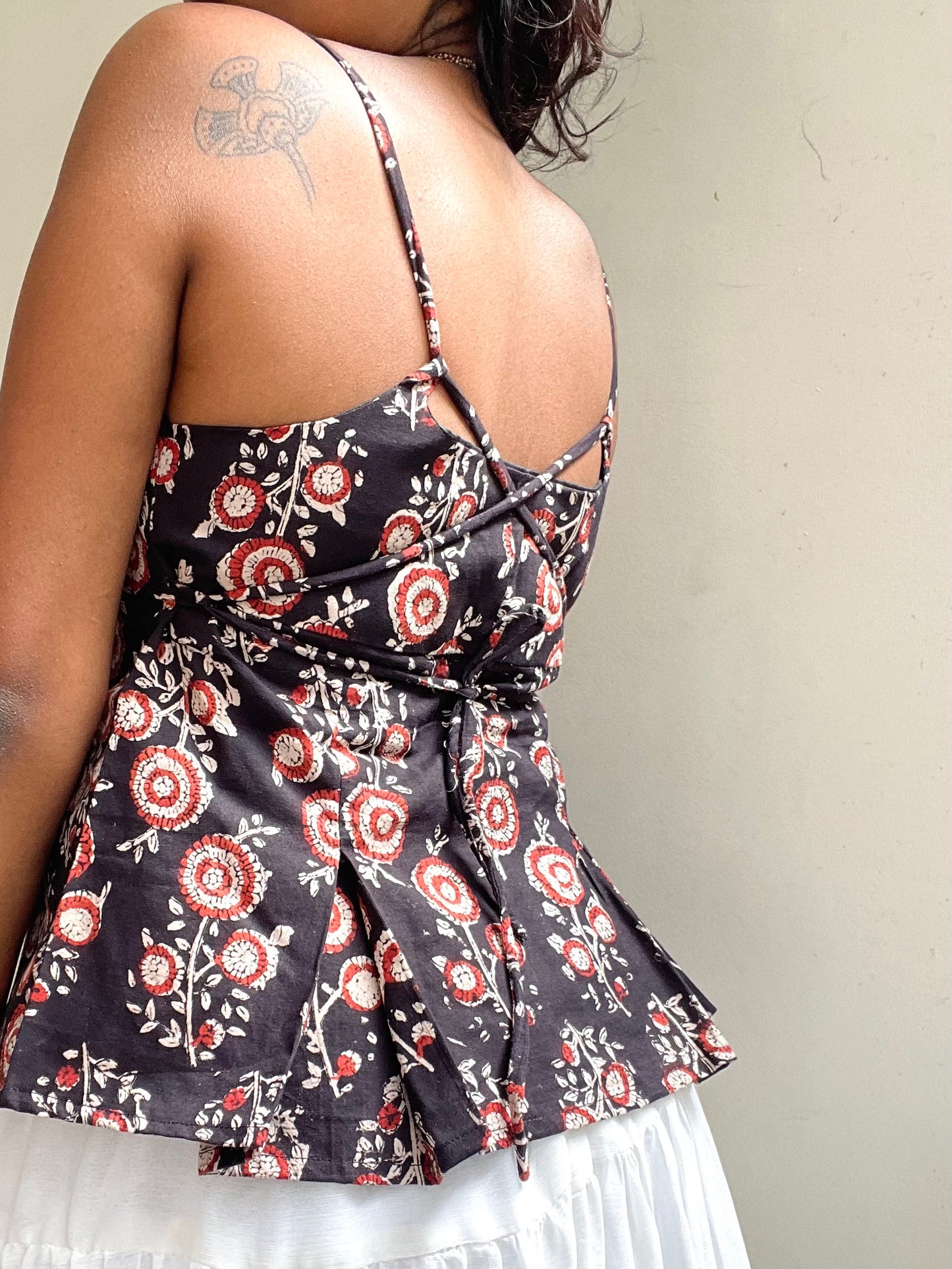 Delicia: Black Block Print