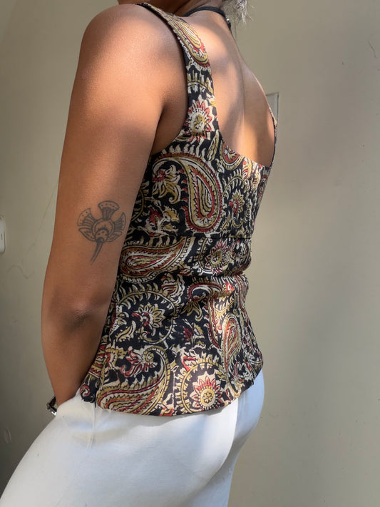 Gul: Black Kalamkari