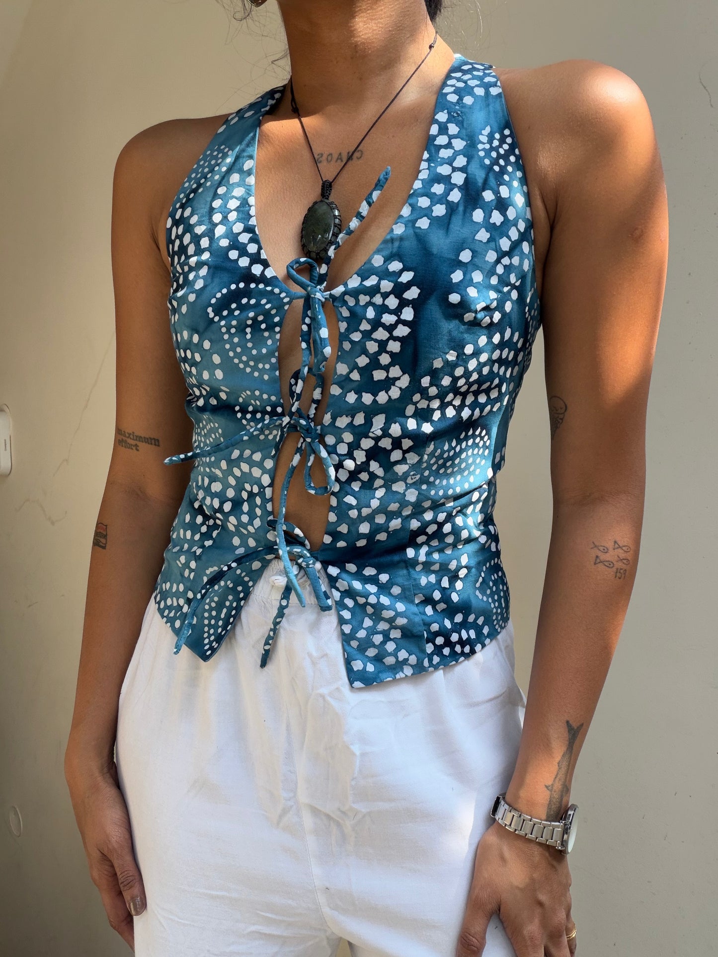 Kaira: Sky Blue Batik