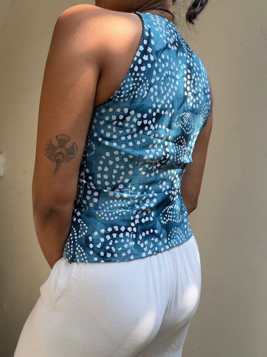 Kaira: Sky Blue Batik