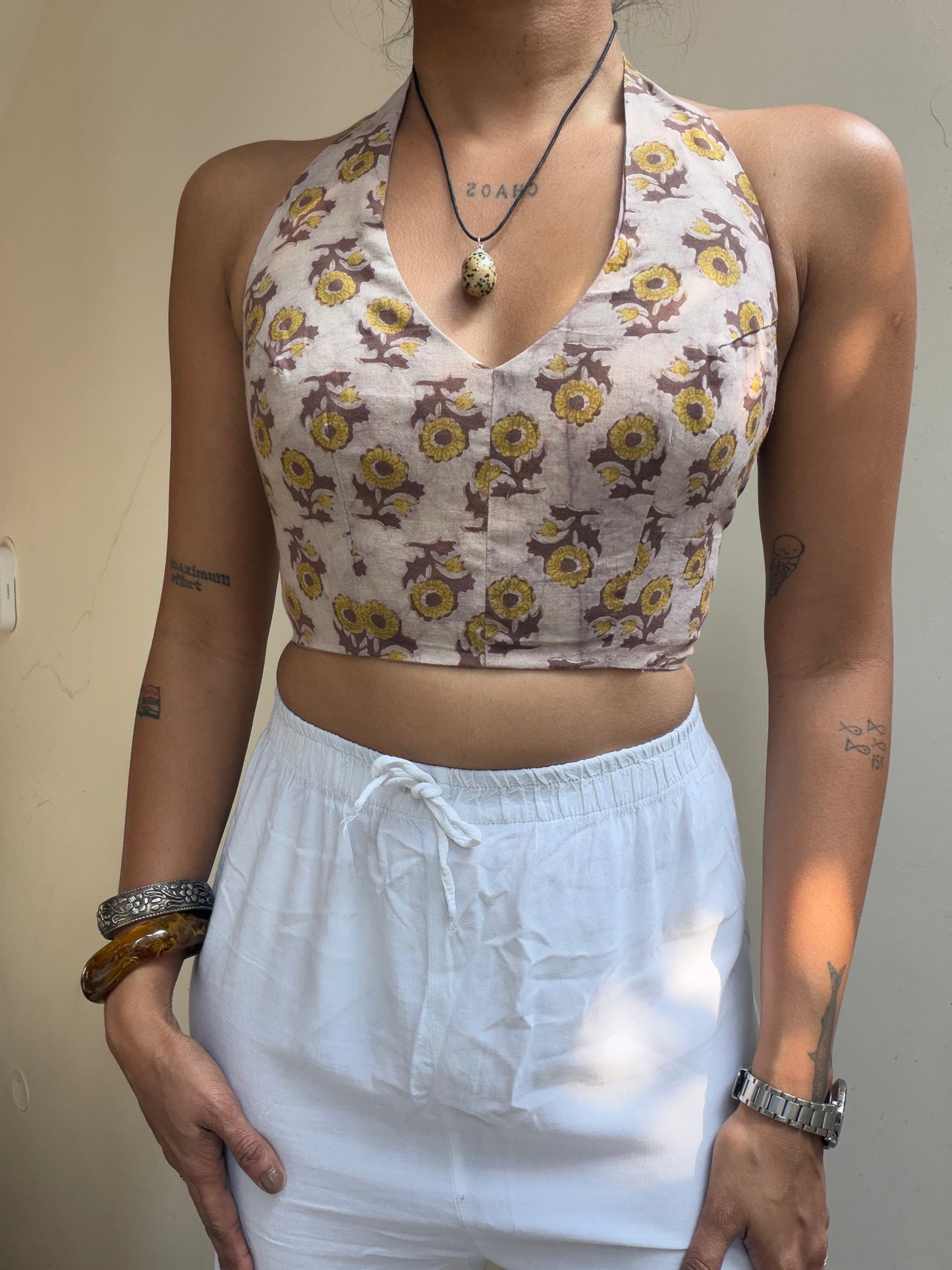 Heather: Sunflower batik