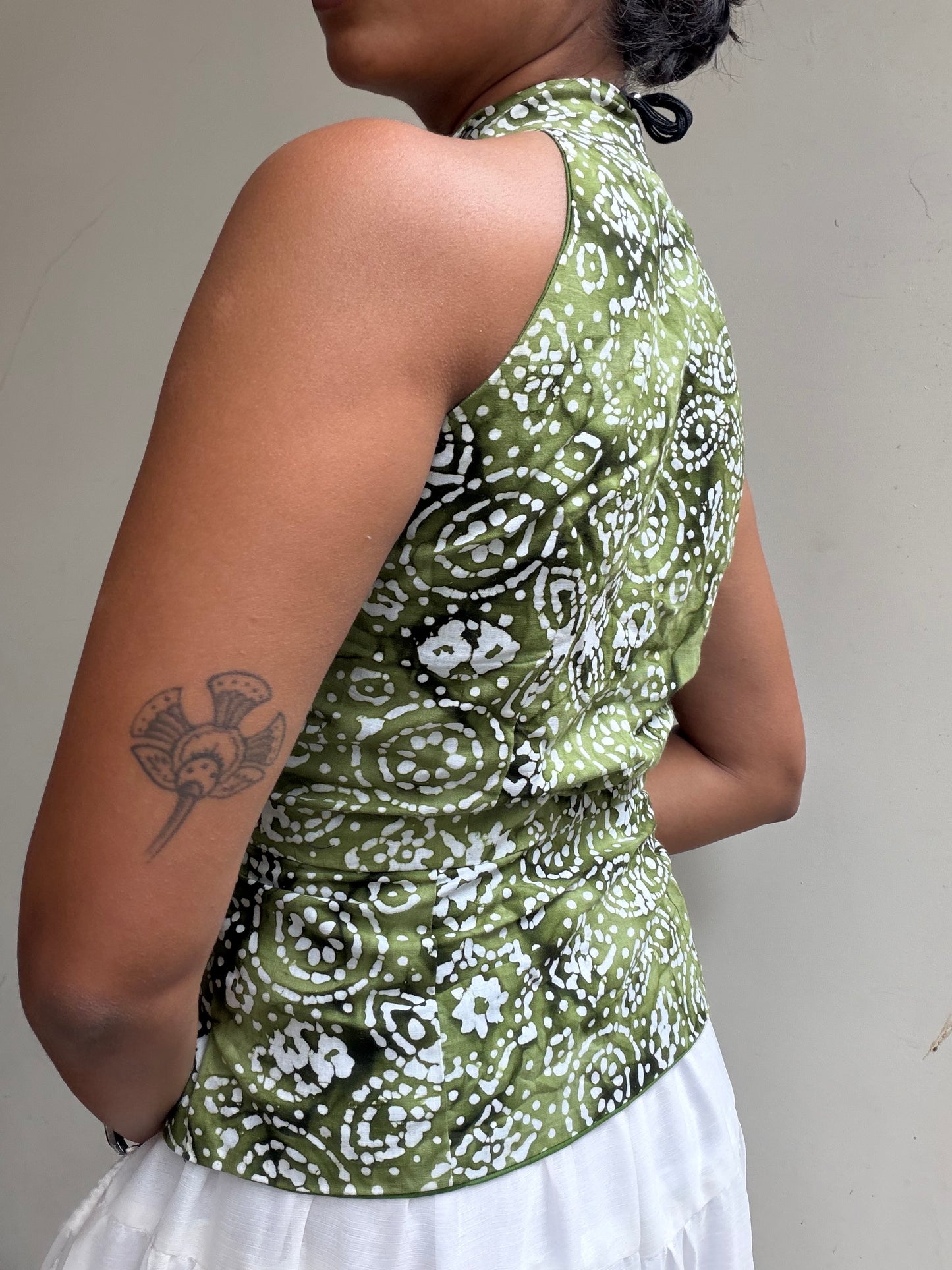 Trupti: Green Batik