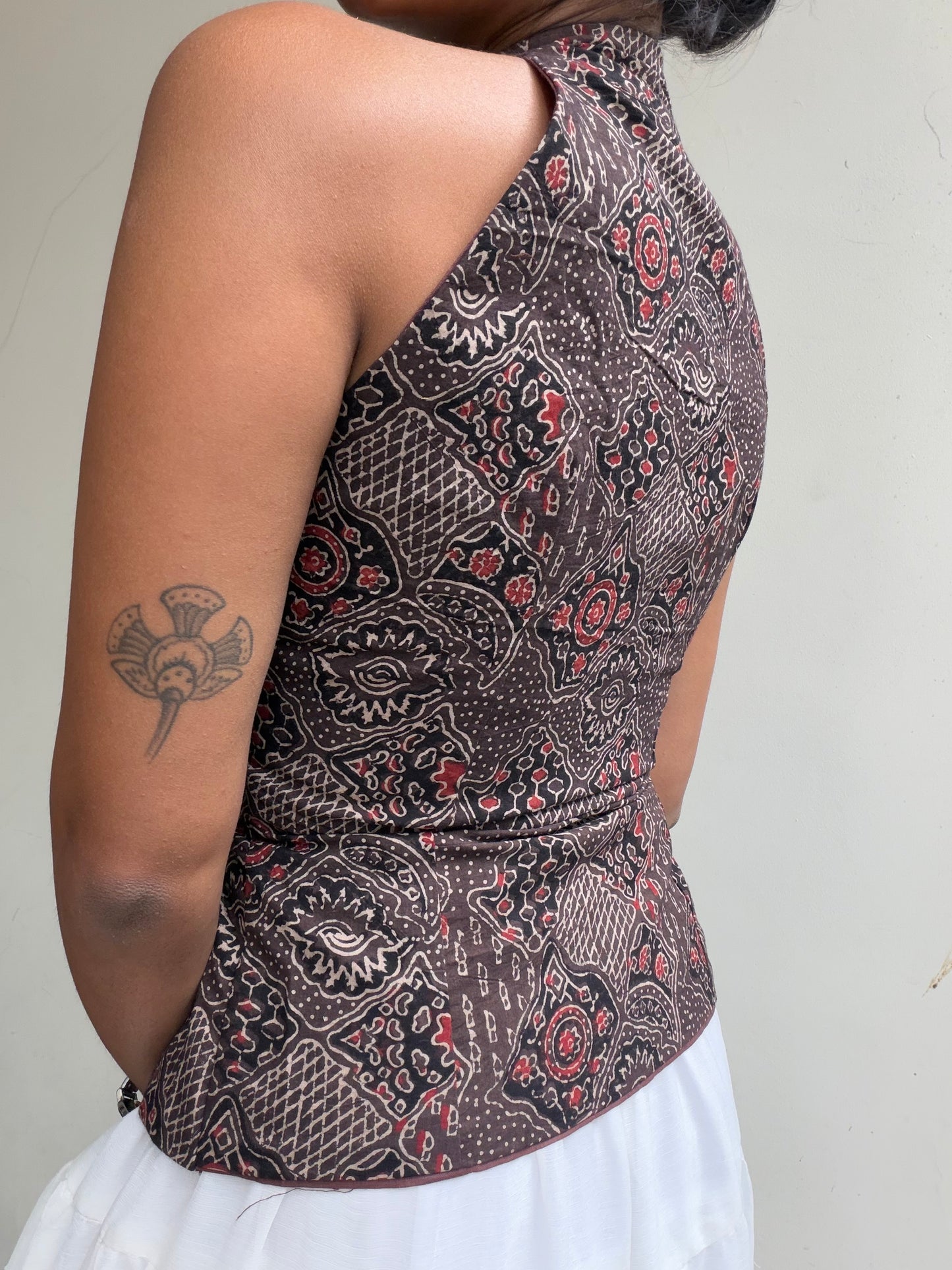 Trupti: Brown Ajrakh