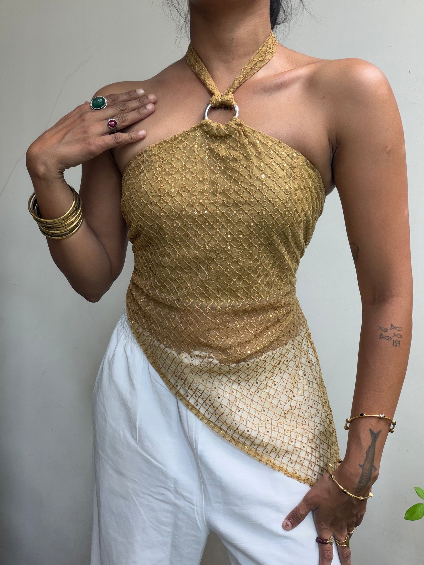 Maria: Gold Sequin