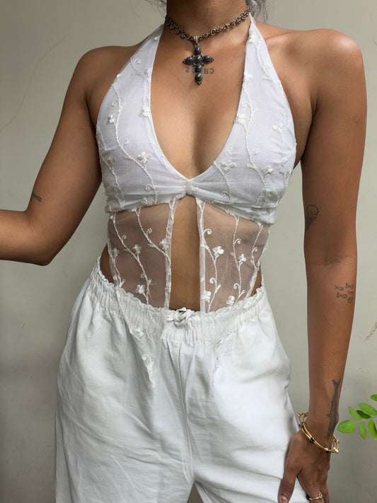 Annie: White Threadwork