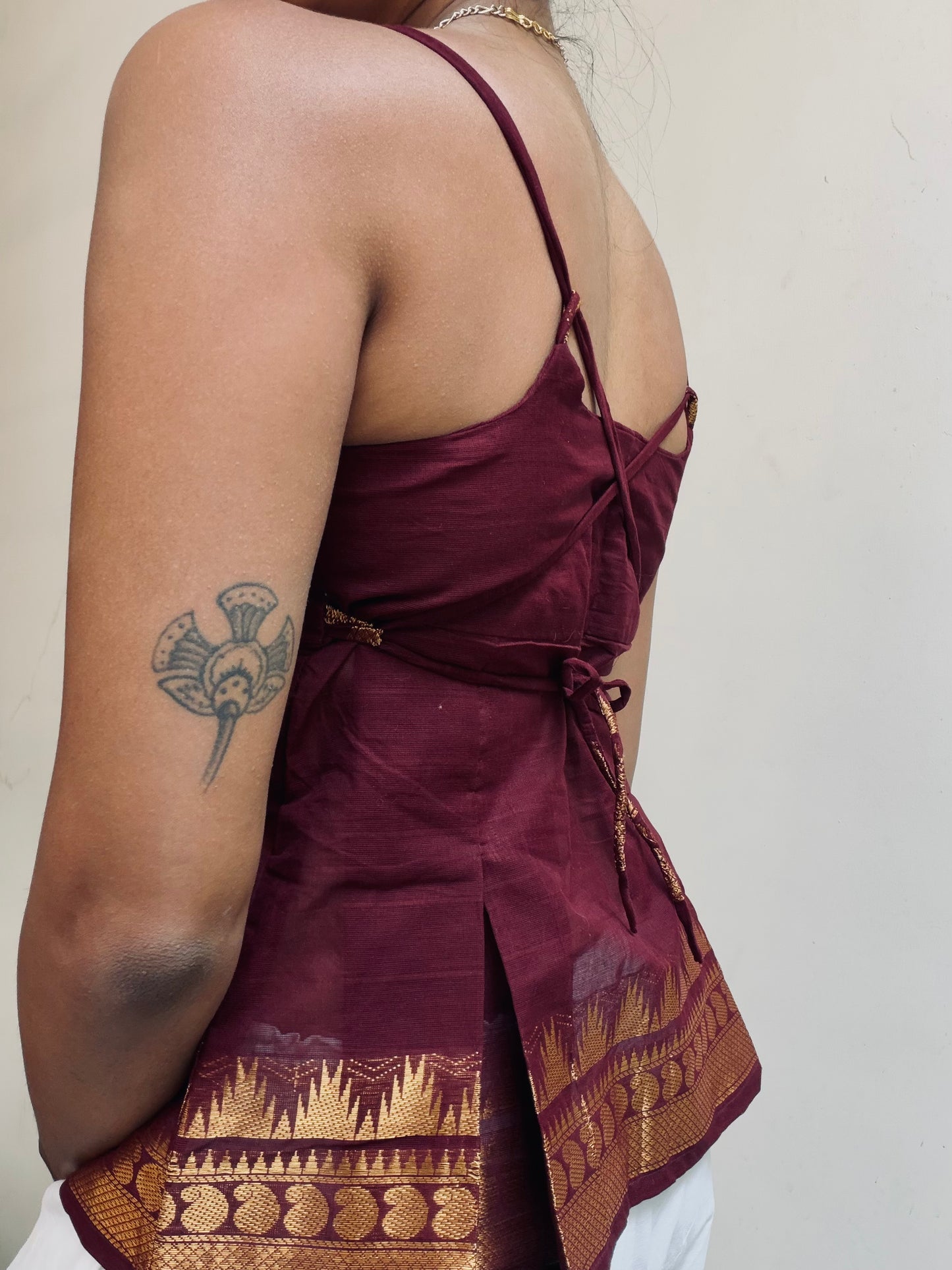 Delicia: Brown Kanchi Cotton