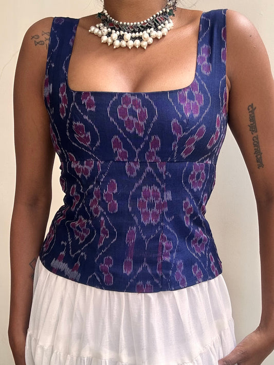 Gul: Blue Double Ikat