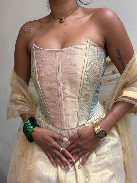 Kumari: Pastel Brocade